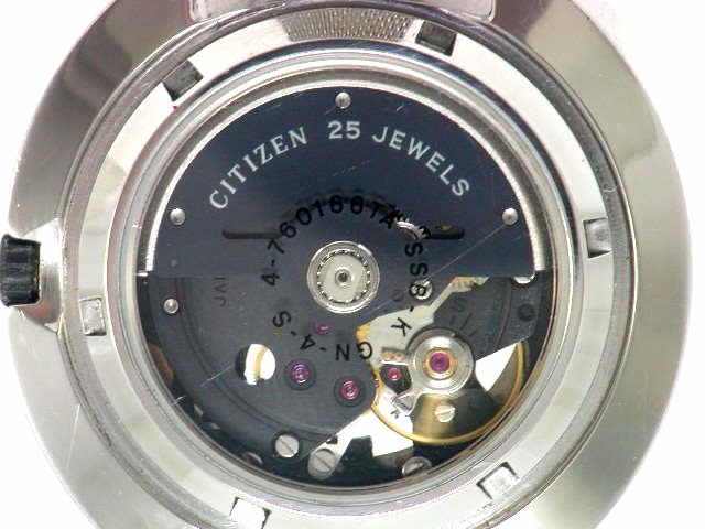 シチズン 4-760166TA スケルトン 自動巻 OH済 昭和46年頃　