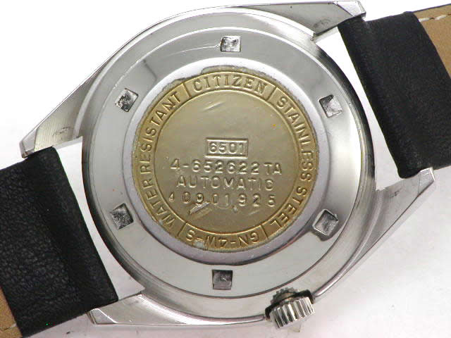 シチズン オートマチック Cal.6501 カレンダー 1974年製　