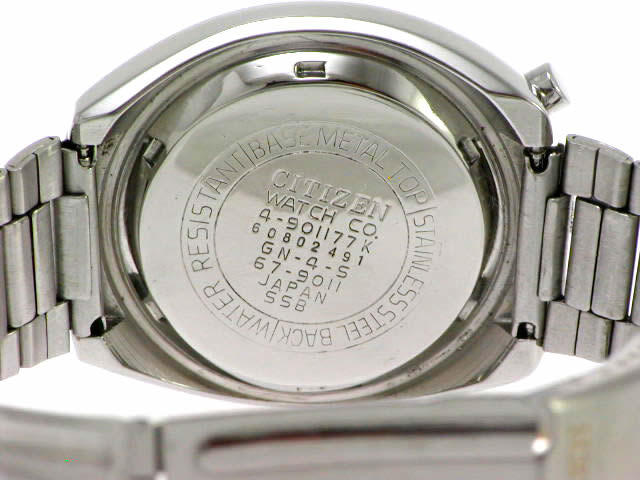 シチズン ツノ クロノグラフ 4-901177K 自動巻 1966年製