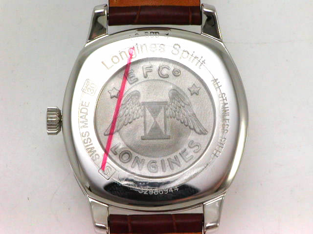 ロンジン スピリット ブラック L2.699.4.53.2 自動巻 USED　
