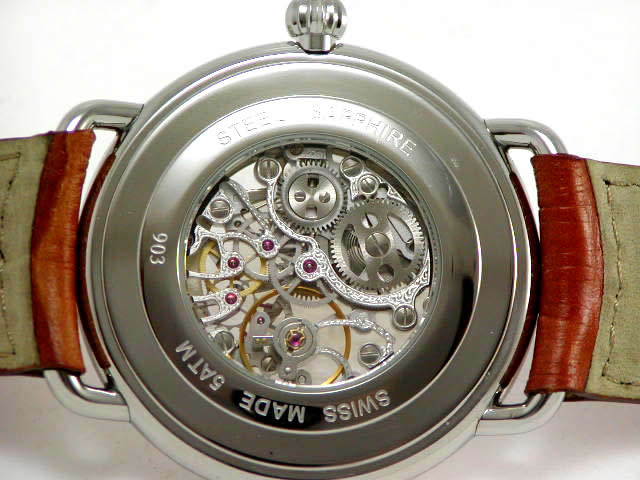 ルイ・エラール スケルトン 手巻き A35903 AA01　生産終了製品