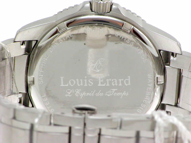 ルイ・エラール GMT 自動巻き SSブレス