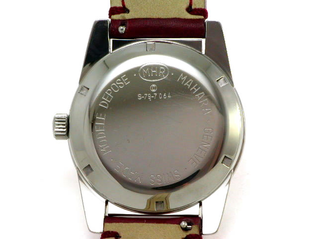 MHR マハラ S-79-7 064 自動巻 ピンクダイヤル USED