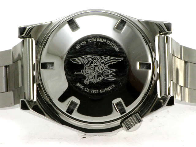 ゼノウォッチ ダイバー300ｍ 485A-SU 径約40mm 自動巻 USED