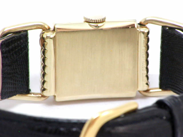 ロードエルジン レクタンギュラー 14KYGF 手巻き 1940年代