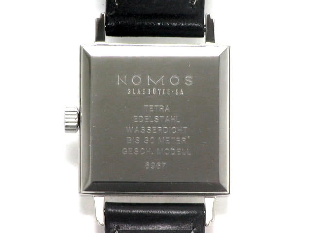 ノモス テトラ (スクエアケース) TT1A1W1 手巻き USED　