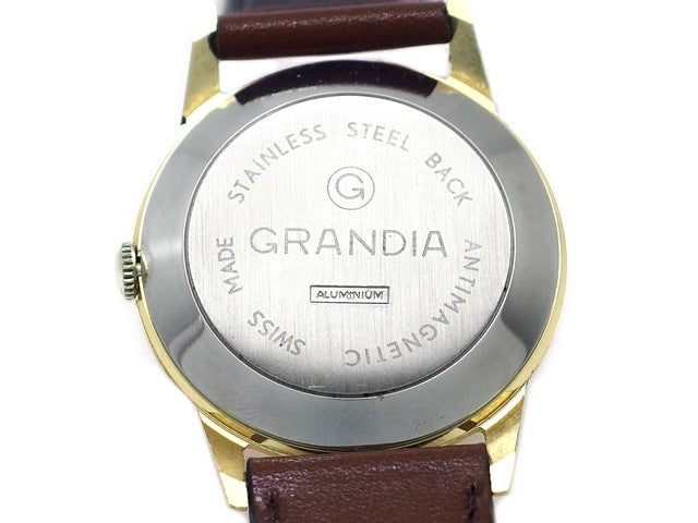 グランディア スイス製 GF/SS 17石手巻 OH済 1960年代