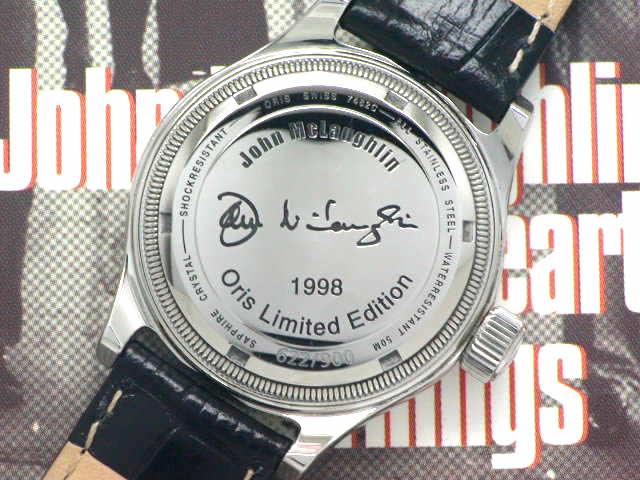 オリス 1998年 ジョン・マクラフリン 限定900 7482C 自動巻 OH済 USED