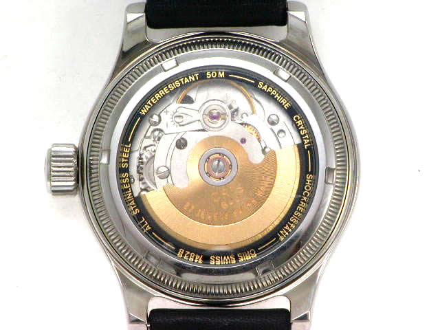 絶盤 オリス ビッグクラウン コマンダー 36mm 644 7482GWF 自動巻 イエローダイヤル　