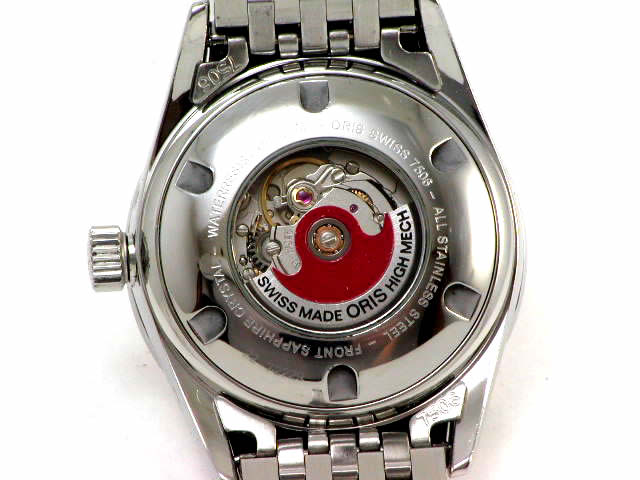 オリス XXL コンプリケーションφ36mm 581 7506 40 61M USED　