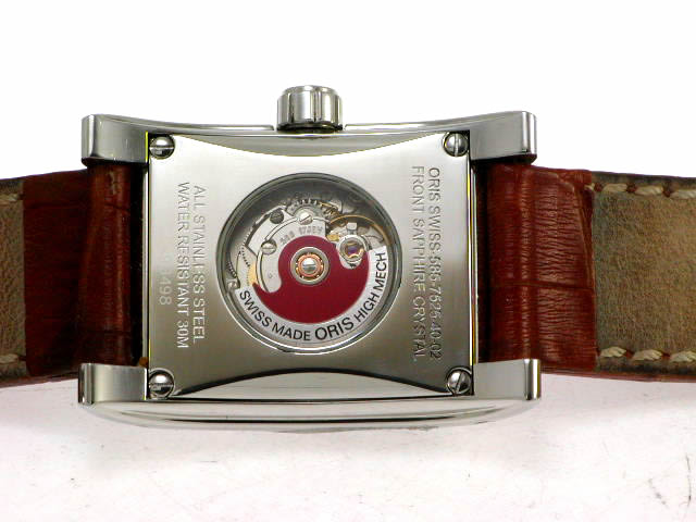 オリスレクタンギュラー デイデイト 585 7525 40 61D USED Oris