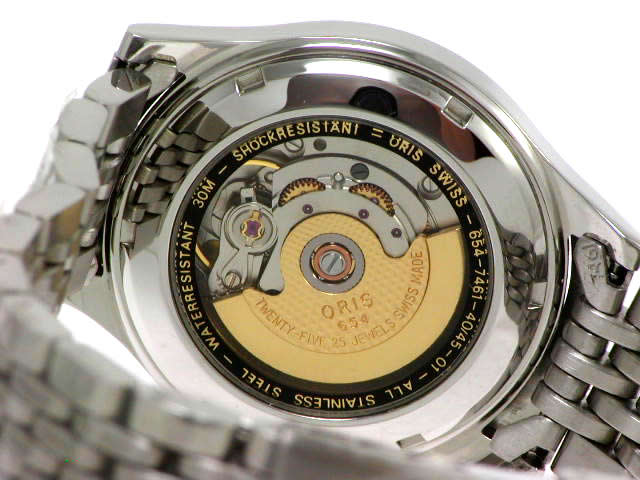 オリス クラシック オリジナル SSブレスφ36mm 654 7461 40 64M USED Oris