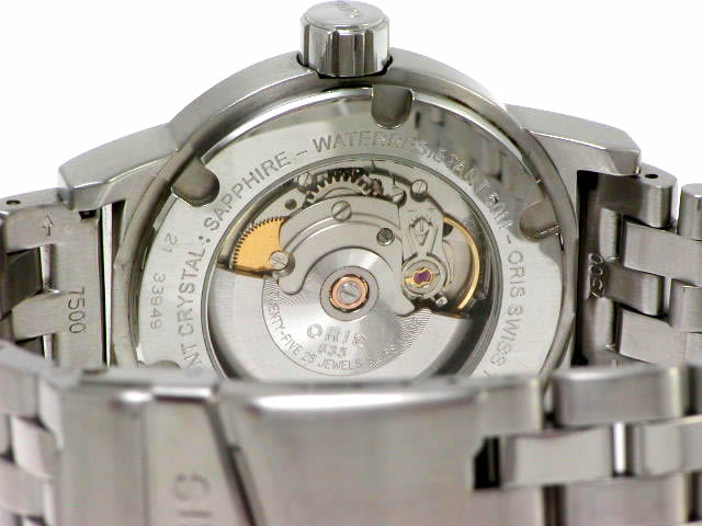 オリス BC3 デイデイト SSブレス φ40mm 635 7500 4064M USED Oris