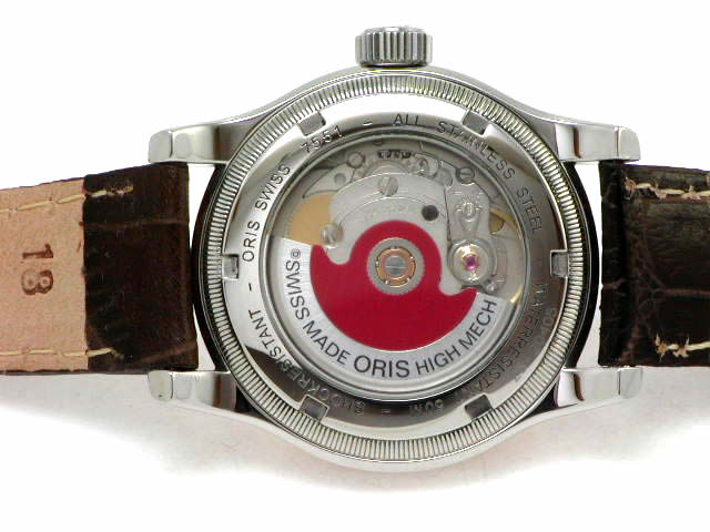 オリス ビッグクラウン ポインターデイト SS/GPコンビ φ36mm USED Oris
