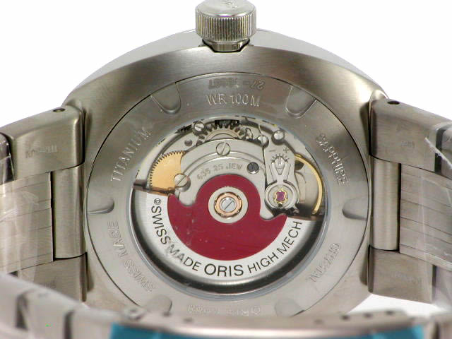 2007年発売 オリス TT3チタン デイデイト カーボンダイヤル ブレス 635 7588 70 67M