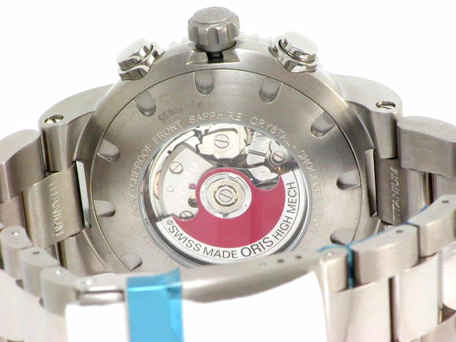 オリス TT1 チタン ダイバーズ クロノグラフ チタンブレス