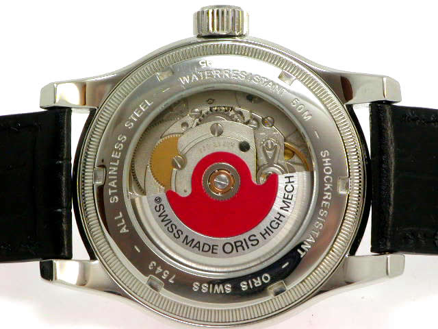 オリス ビッグクラウン ポインターデイト φ40mm 654 7543 40 64F USED