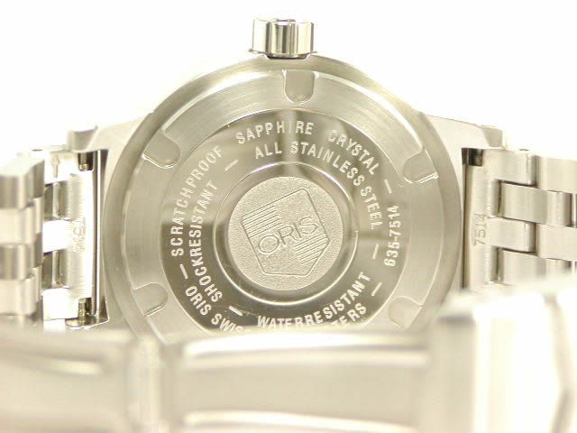 オリス ビッグクラウン ダイバーズ 200m BC3 USED　Oris