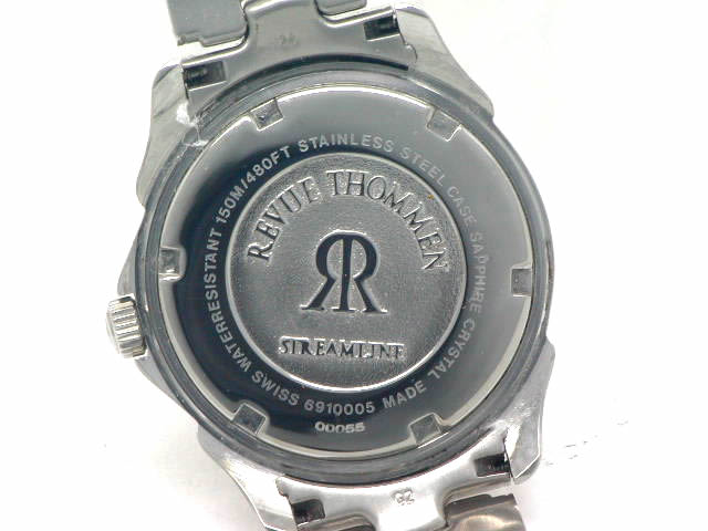 レビュートーメン ストリームライン 34mm 6910005SR/M クオーツ 未使用　