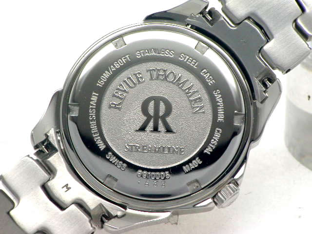 レビュートーメン ストリームライン 34mm 6910005CP/M クオーツ 未使用　