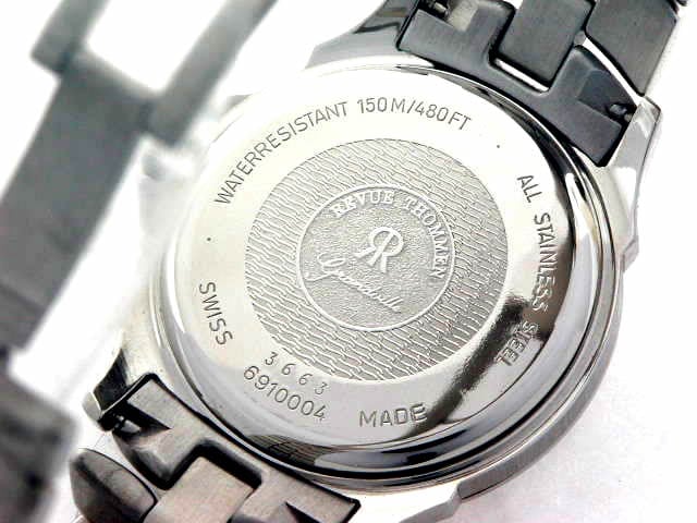 レビュートーメン グランビル 34mm 6910004BE/M クオーツ 未使用　