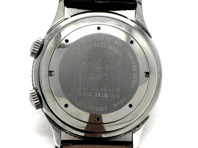 レビュートーメン クリケット GMT 手巻 OH済 USED