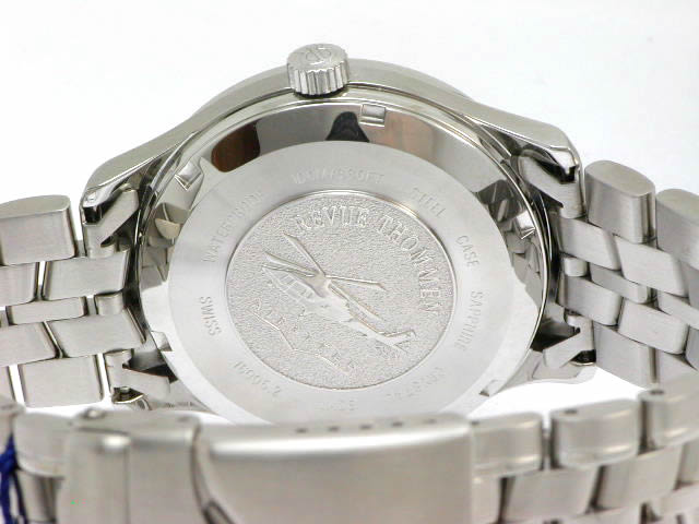 レビュートーメン エアスピード クラシック 38mm SSブレス 黒文字盤 　Revue Thommen