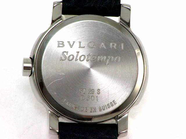 ブルガリ ソロテンポ ST29S  クオーツ USED　