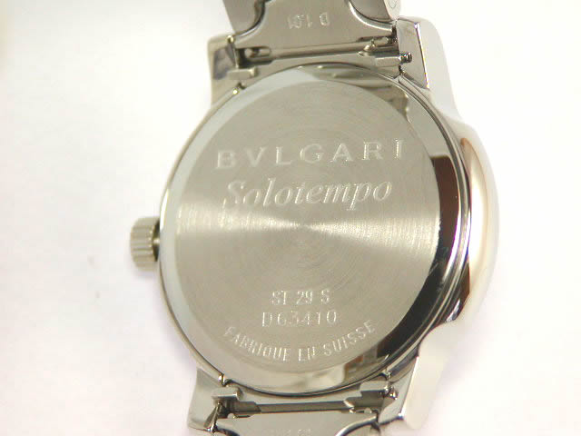 ブルガリ ソロテンポ ブラックレディス 新品 Bulgari