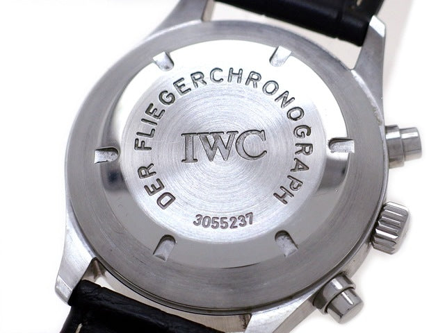 IWC フリーガー クロノグラフ 3706-003 25石自動巻 OH済 USED