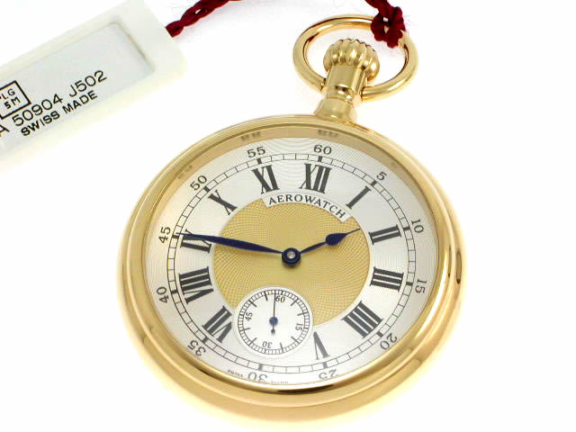 アエロ 懐中時計 手巻き GP A50904 J502　新品