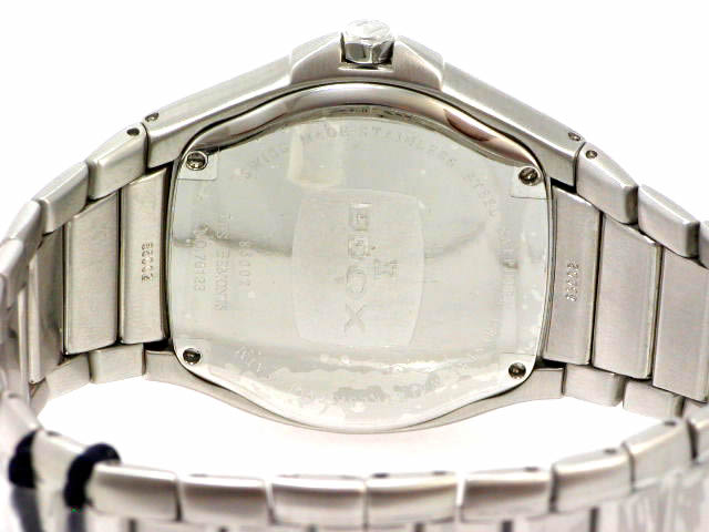エドックス Les Bemonts 自動巻 白文字盤 SSブレス 35002-3AIN 新品