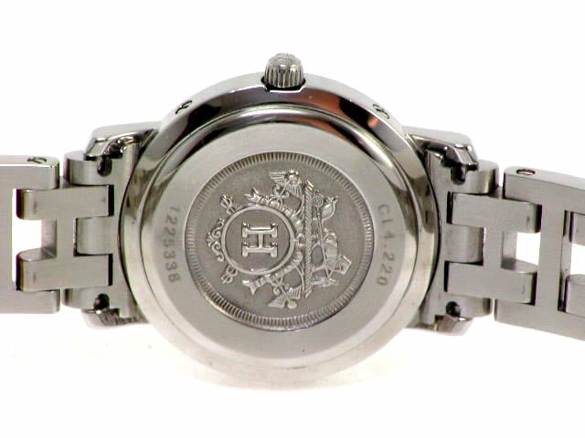 エルメス クリッパー コンビ レディス CL4 220 130/3752 クオーツ USED