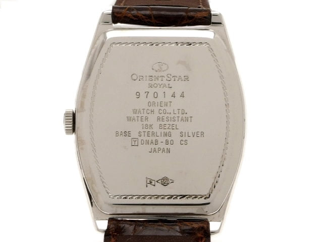 オリエントスター ロイヤル DNAB-BO CS K18PG 手巻 USED