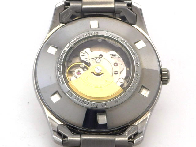 オリエントスター WZ0051PF スケルトン 自動巻 USED
