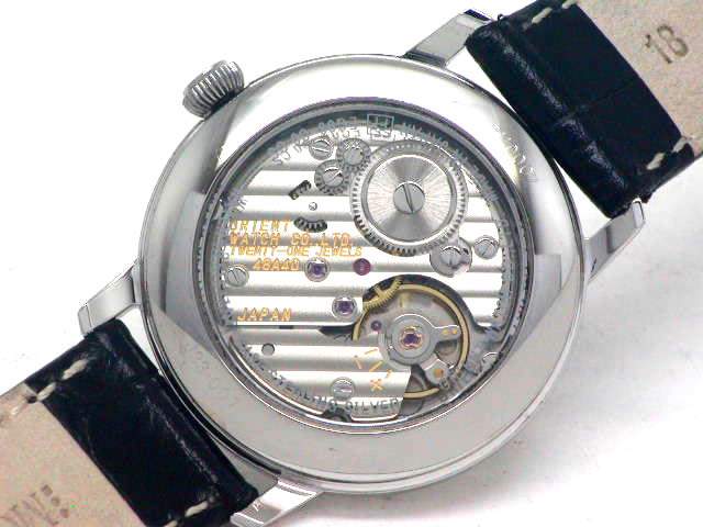 ロイヤルオリエント WE0031EG シルバー925 手巻 USED