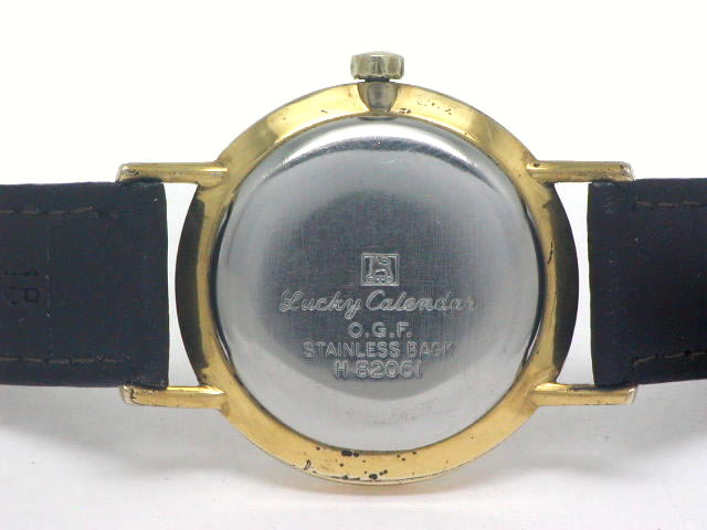 オリエント ラッキーカレンダー OGF Ｈ82061 手巻 OH済 1960年代