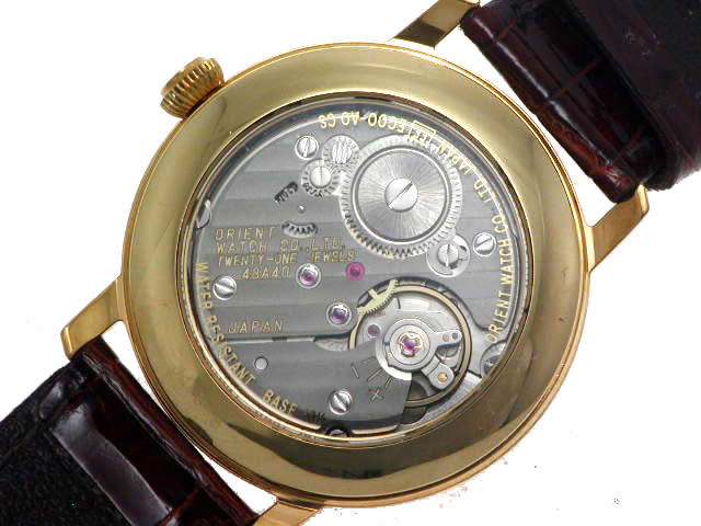 オリエントスター ロイヤル 18K WZ0061EG 手巻 OH済 USED