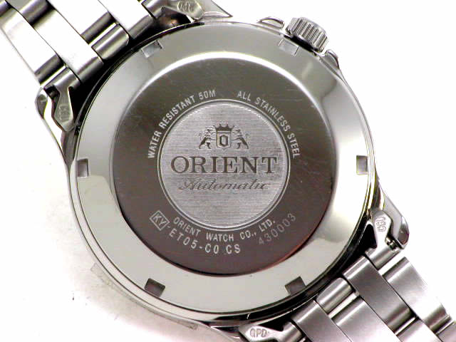 オリエント ET05 C0CS 24時間表示 デイデイト 自動巻 USED　