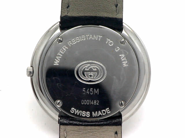 グッチ 545M メンズサイズ クオーツ USED　Gucci