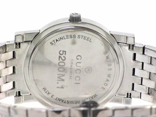 グッチ 5200M メンズサイズ クオーツ USED　