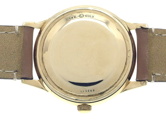 ジラールペルゴ ジャイロマチック 14KYG 自動巻 OH済 1960年代