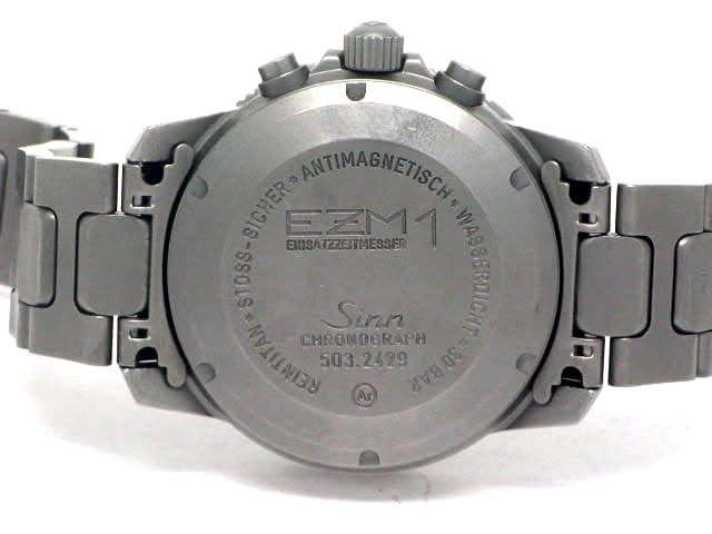 ジン 503 EZM1 チタン クロノグラフ 自動巻 OH済 USED