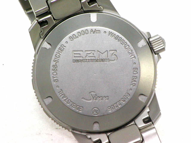ジン 603. EZM3 ドイツ特殊部隊制式ダイバーズウォッチ 自動巻 USED　