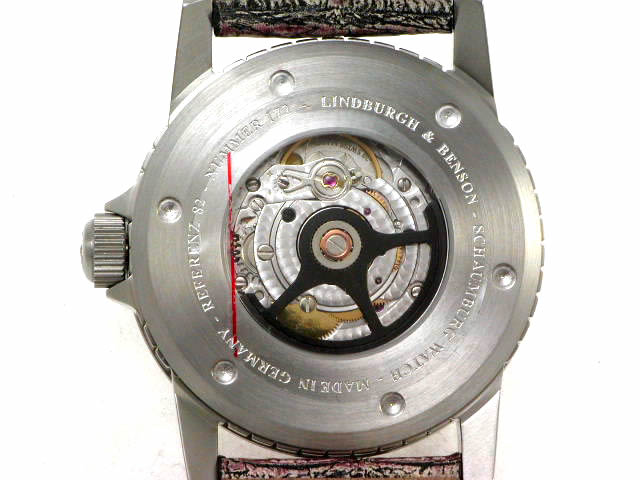 シャウボーク リンドバーグ＆ベンソン グノモニク ワンハンド 自動巻 新品 Schaumburg Watch Lindburgh & Benson Squarematic