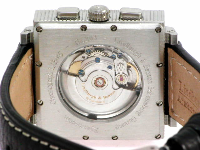 シャウボークウォッチ リンドバーグ＆ベンソン スクエアマティック 3D クロノグラフ 新品 Schaumburg Watch Lindburgh & Benson Squarematic
