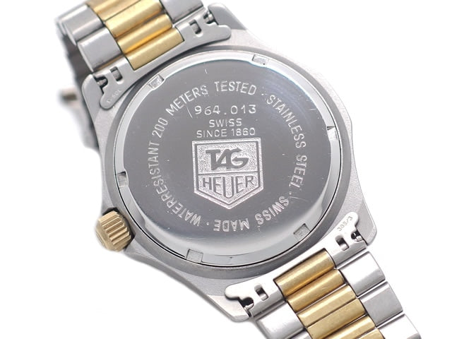 タグホイヤー 2000 プロフェッショナル200m 964.015 クオーツ USED