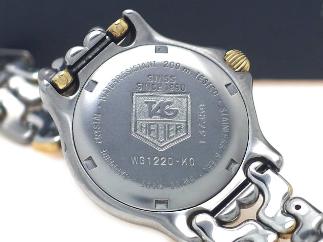 タグホイヤー プロフェッショナル WG1220-K0 ボーイズ クオーツ SS/GP USED