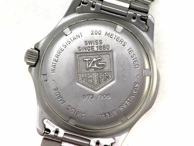タグホイヤー 2000シリーズ プロフェッショナル200m クオーツ USED　