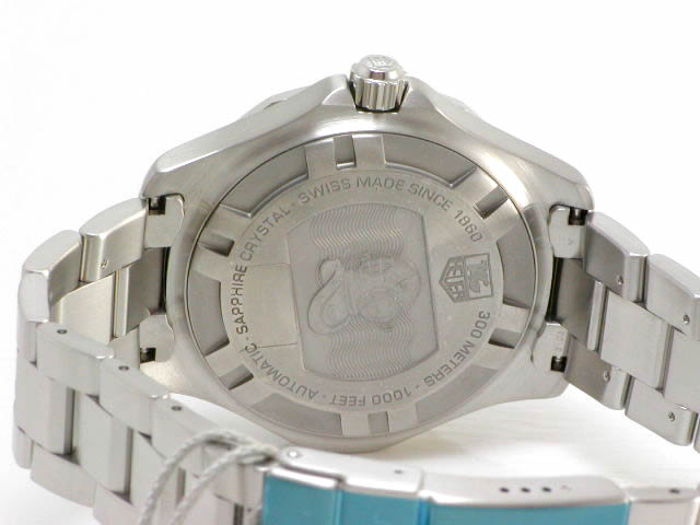 タグ・ホイヤー 2000アクアレーサー オートマチック 新品 黒文字盤　TAG HEUER